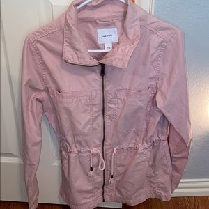 Pink cargo jacket!!